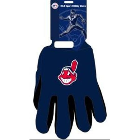 MCARTHUR TOWELS & SPORTS Cleveland Indians Two Tone Gloves - Adult Size 9960694066